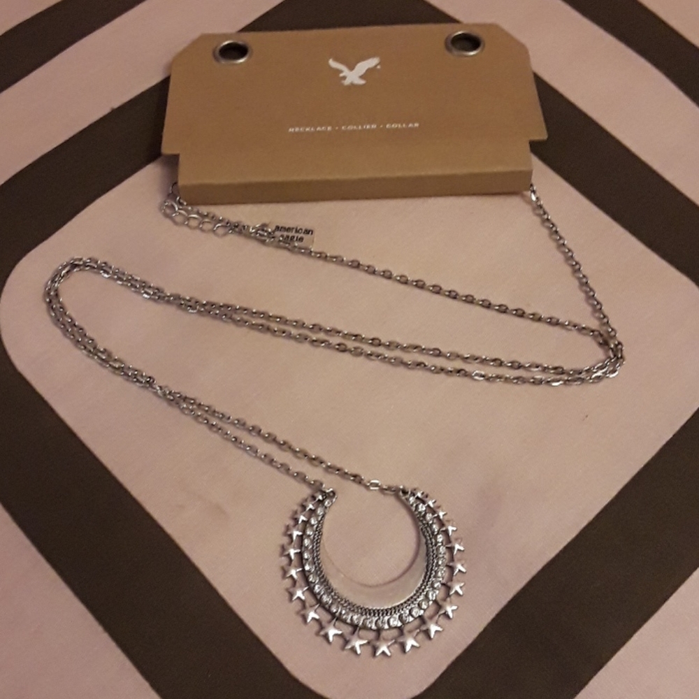 American Eagle Outfitters Silver Necklace New